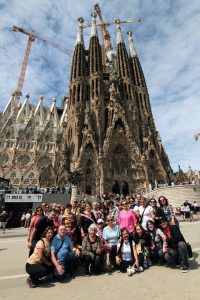 Foto grupo Europa 1 (Sagrada Familia - Barcelona)