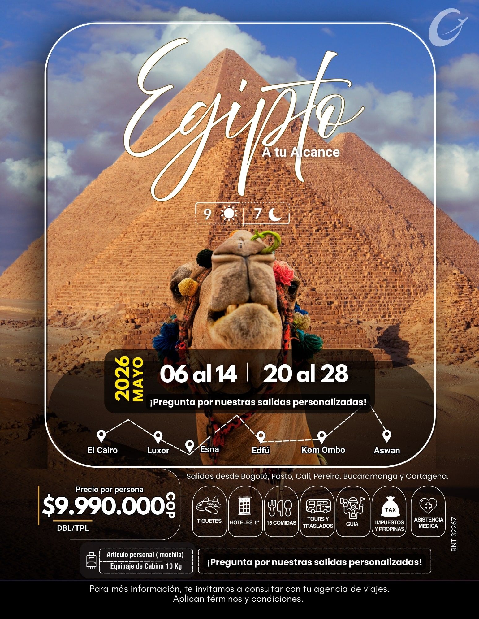 viajes a egipto