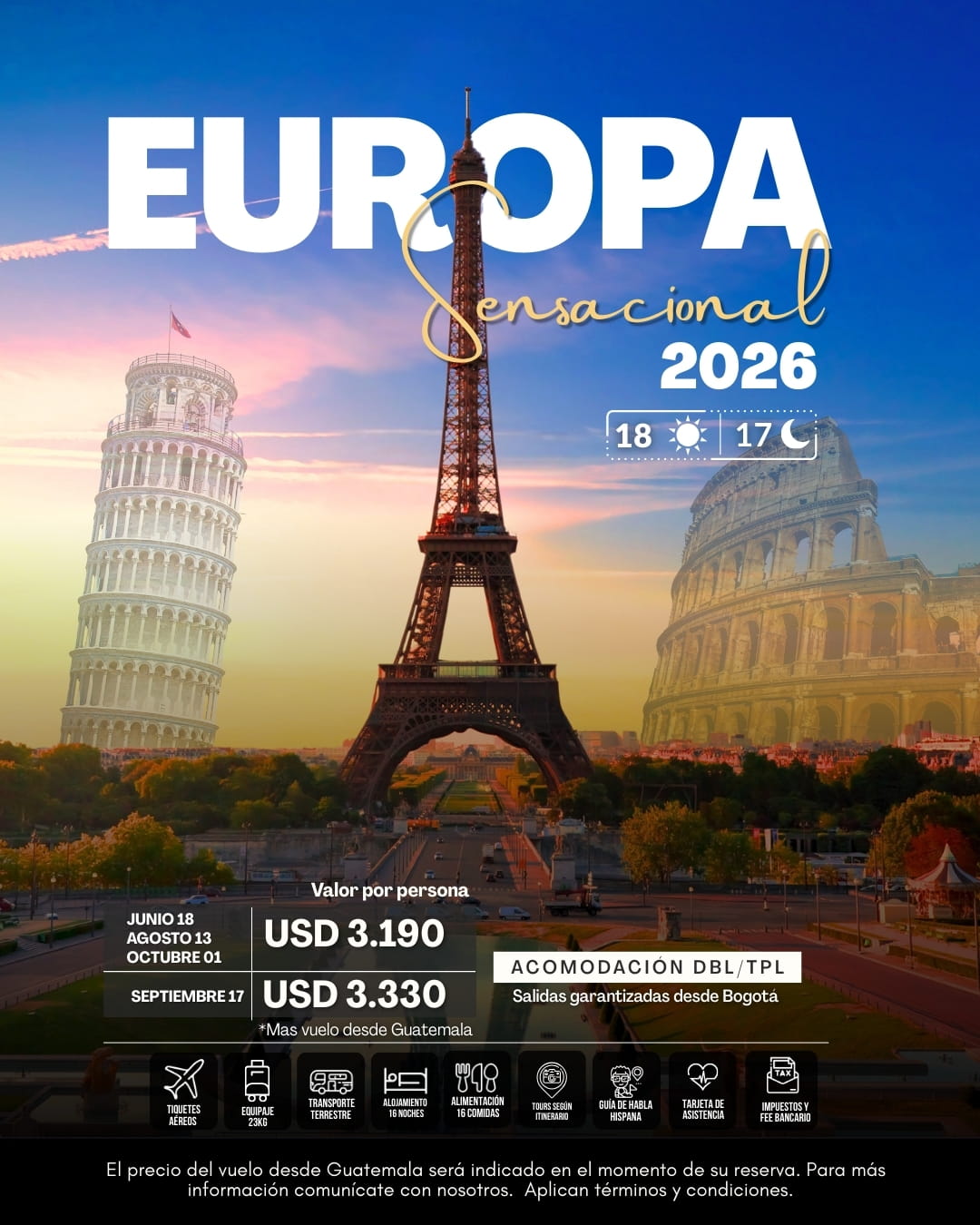 viajes a europa