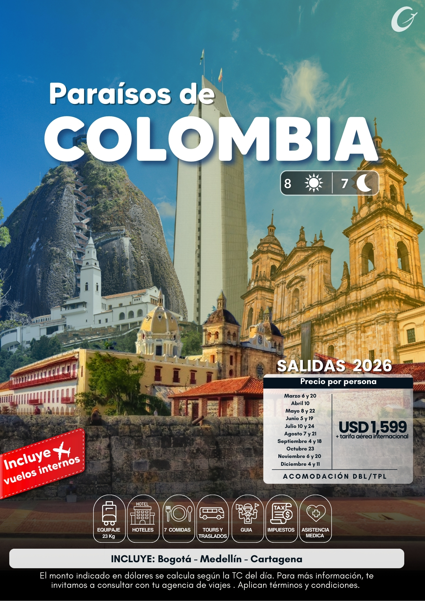 viajes a colombia